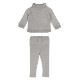 Pique Mock-Neck Sweater&Pant Set【全4色】