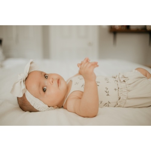 Smocked Tie Headband【全3色】