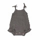 Muslin Tie-Shoulder Bodysuit【全4色】