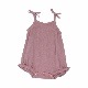 Muslin Tie-Shoulder Bodysuit【全4色】