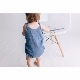 Muslin Tie-Shoulder Bodysuit【全4色】
