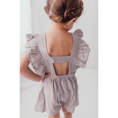 Kids Muslin Ruffle Jumper【全7色】