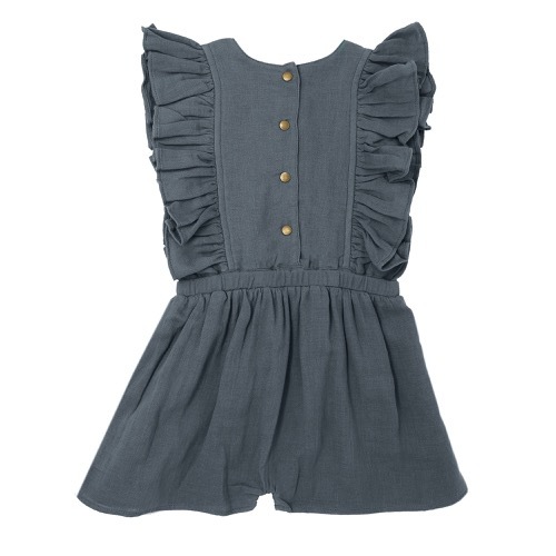 Kids Muslin Ruffle Jumper【全7色】