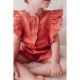 Kids Muslin Ruffle Jumper【全7色】