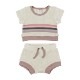 Terry Cloth Tee & Shortie Set 【全3色】