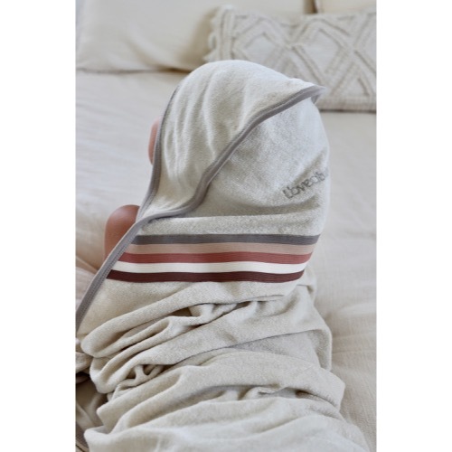 Terry Cloth Hooded Towel 【全3色】