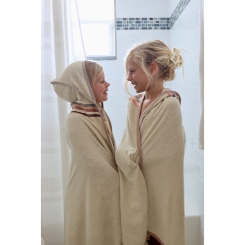 Terry Cloth Hooded Towel 【全3色】