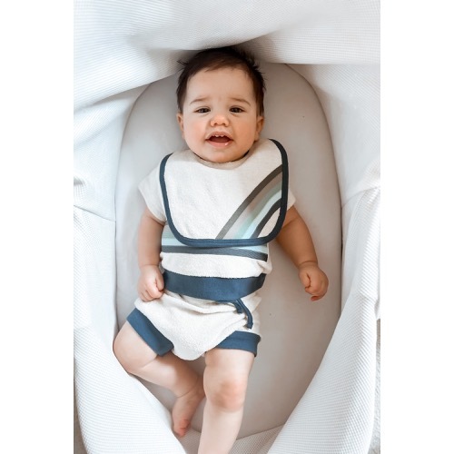 Terry Cloth Reversible Bib 【全3色】