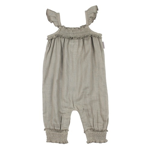 Kids Muslin Sleeveless Romper 【全2色】