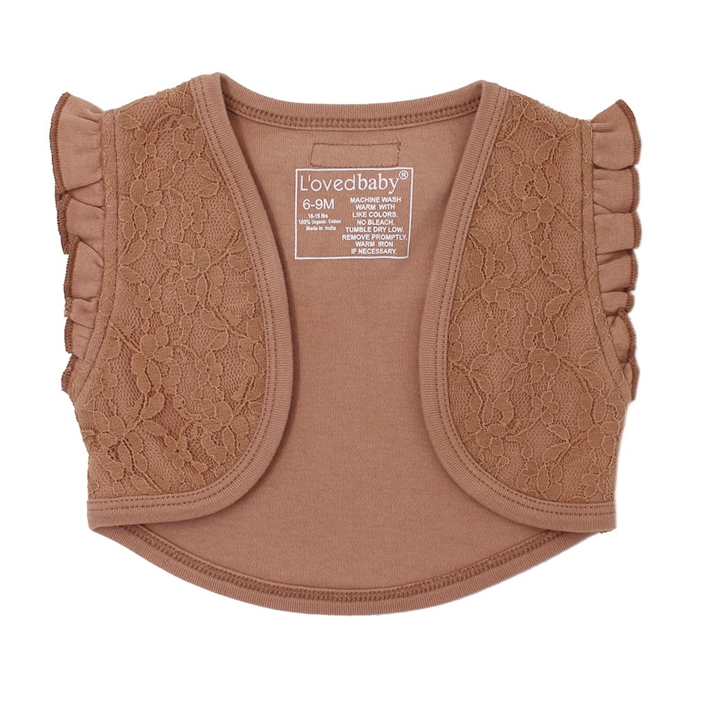 Lace Ruffle Vest【全3色】