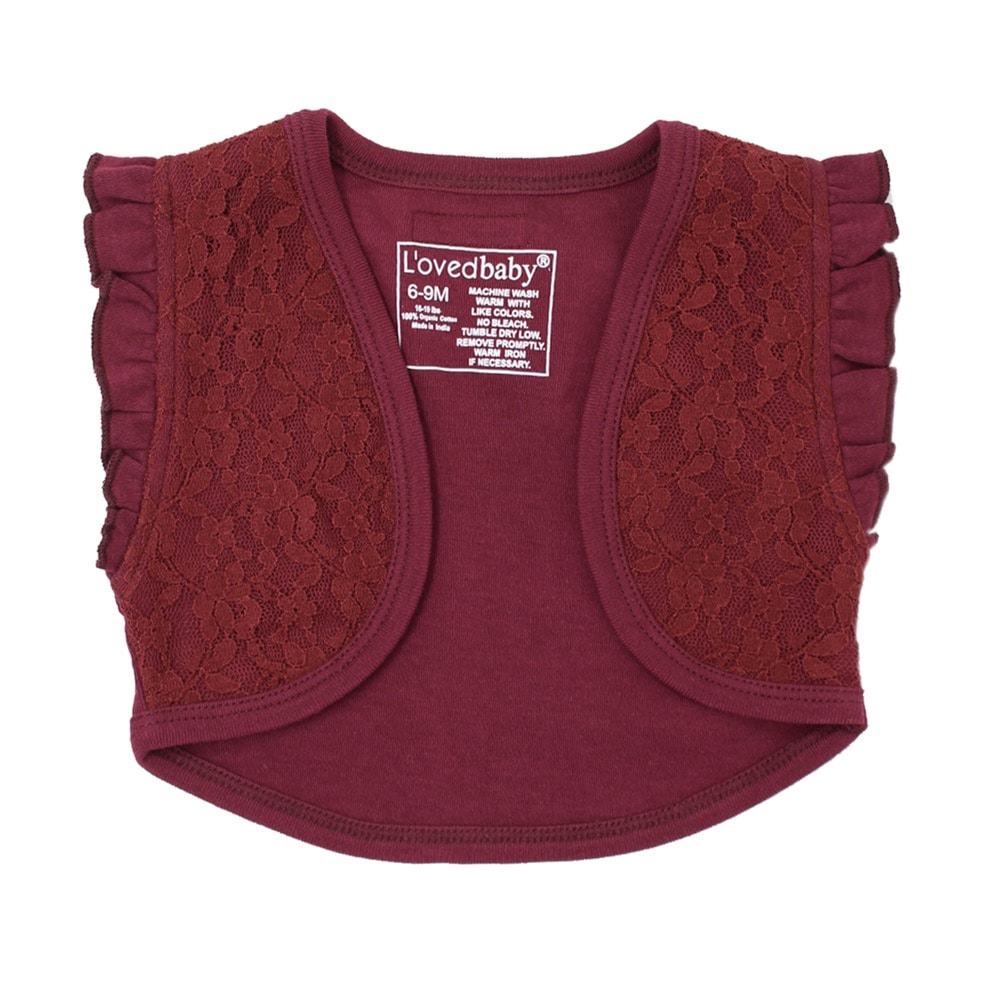 Lace Ruffle Vest【全3色】