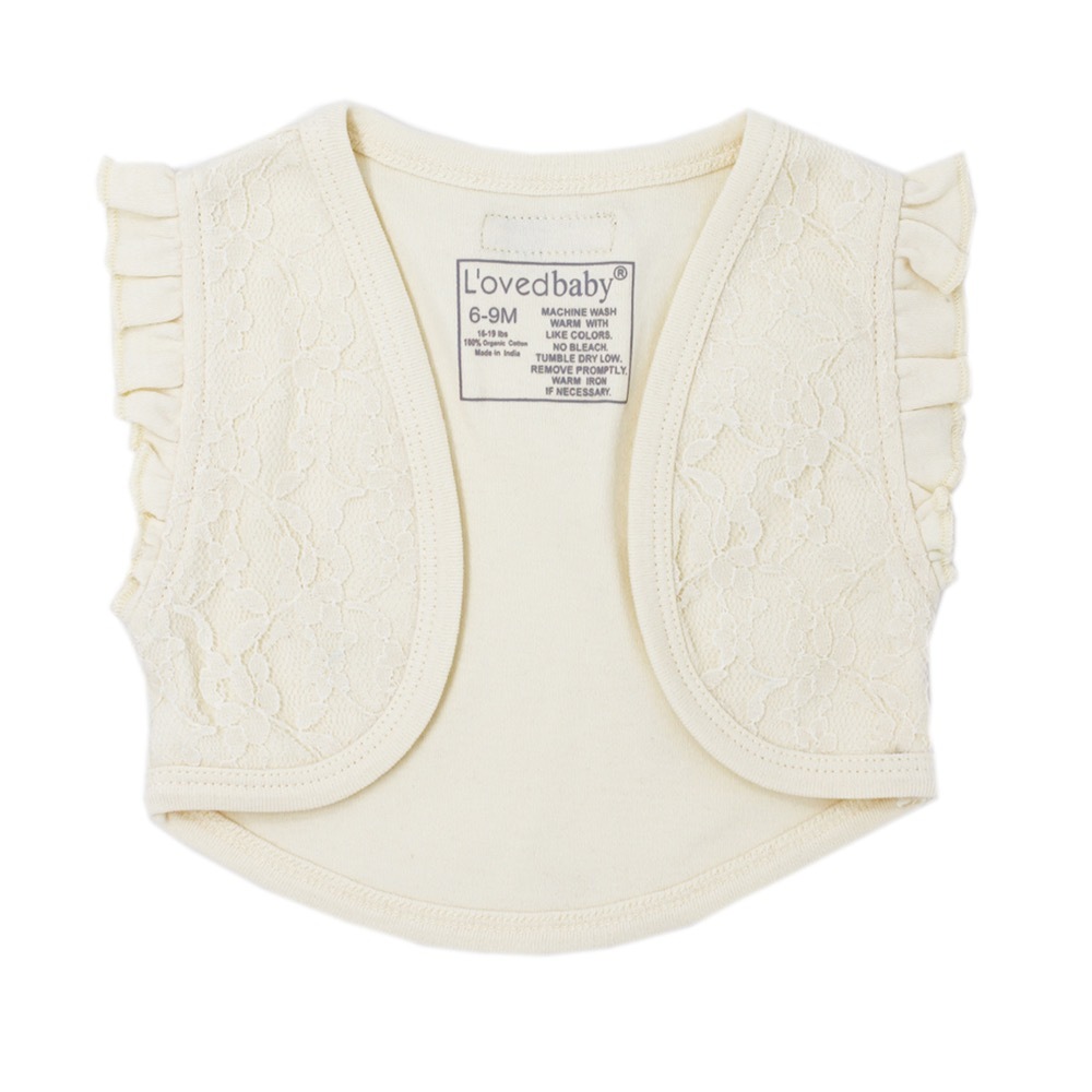 Lace Ruffle Vest【全3色】