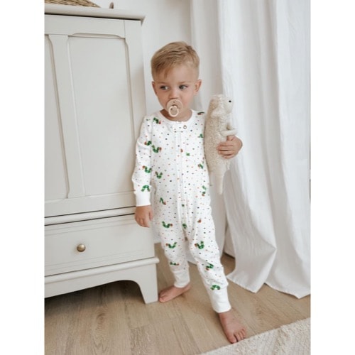 Footless Zipper Romper【全2種類】