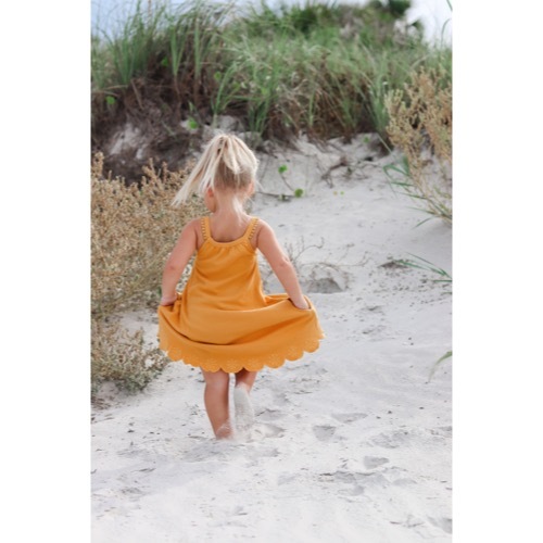 Kids Embroidered Twirl Dress【全3色】