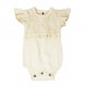 【Outlet】Smocked S/Sleeve Bodysuits【全3色】