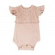 【Outlet】Smocked S/Sleeve Bodysuits【全3色】