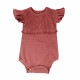 【Outlet】Smocked S/Sleeve Bodysuits【全3色】