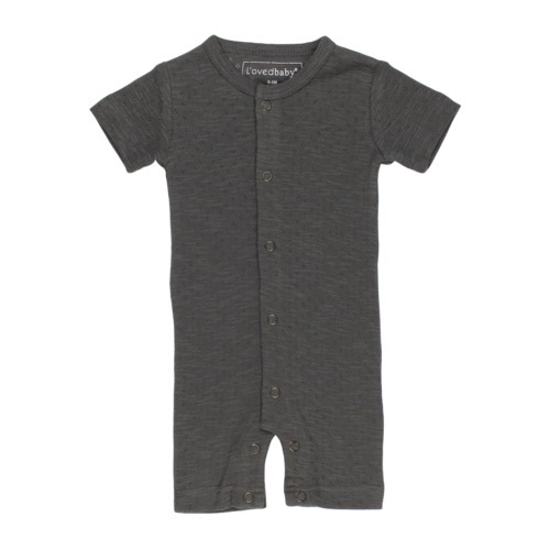 Pointelle S/Sleeve Romper