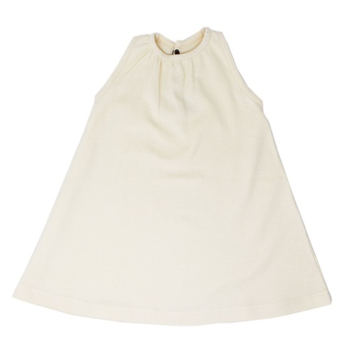 Kids Sleeveless Keyhole Dress【全3色】