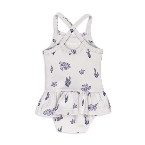 Skirted X-Back Bodysuit【全2種類】
