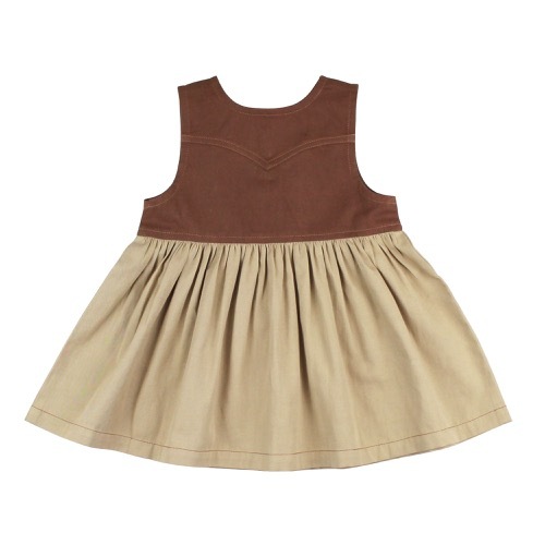Sleeveless Western Dress