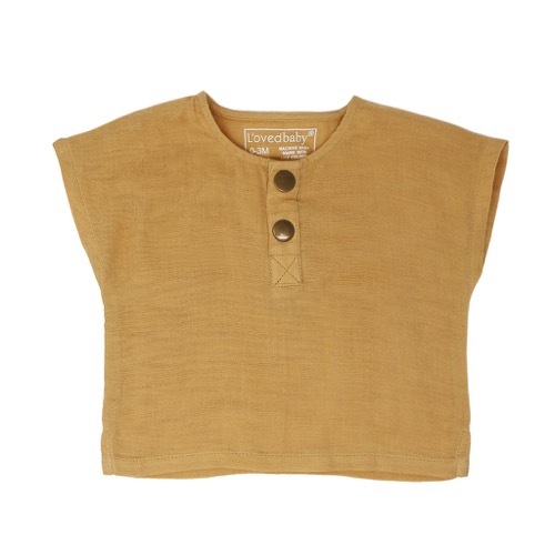 Kids Muslin Tee【全4色】
