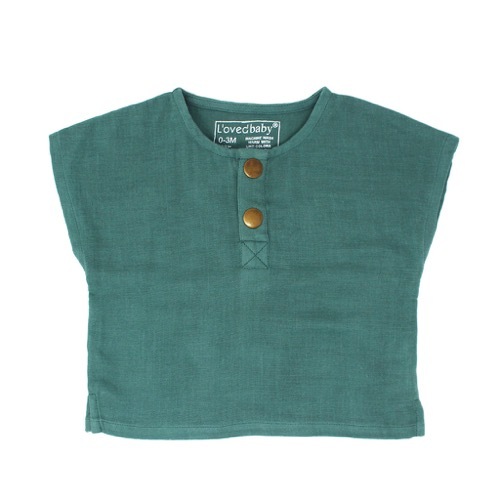 Kids Muslin Tee【全4色】