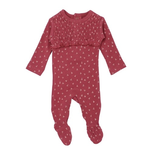 Smocked Footie【全3色】