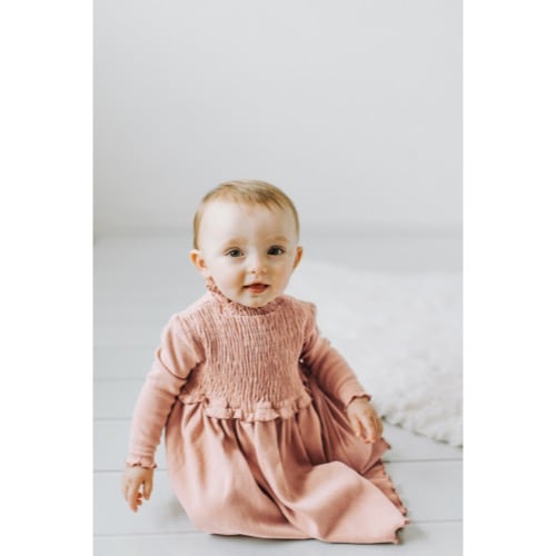 Smocked Dress【全3色】
