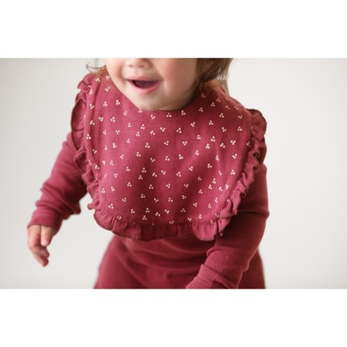 Lace Ruffle Bib【全3色】