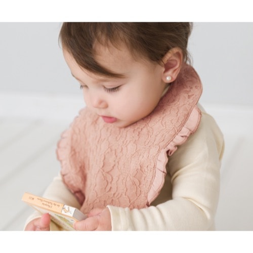 Lace Ruffle Bib【全3色】