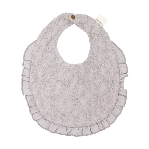 Lace Ruffle Bib【全3色】