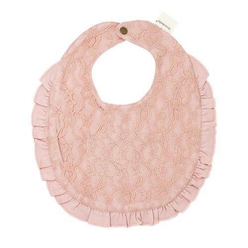 Lace Ruffle Bib【全3色】