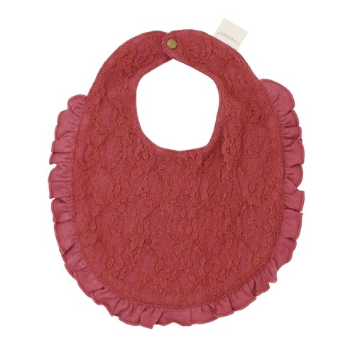 Lace Ruffle Bib【全3色】