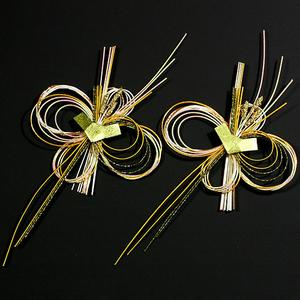 飾り水引（大） 稲穂 金 (WR-M21) 2個入り 水引細工 | こだわりの和