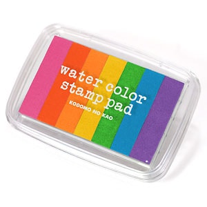 こどものかお　スタンプ用インク　ニューウォーターカラーL　ネオン