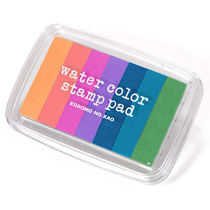 こどものかお　スタンプ用インク　ニューウォーターカラーL　パステル