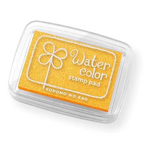 こどものかお　スタンプ用インク<br>ニューウォーターカラーS<br>カナリー