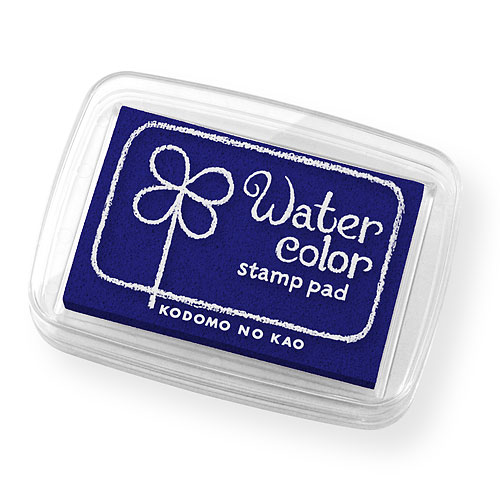 こどものかお　スタンプ用インク<br>ニューウォーターカラーS<br>ロイヤルブルー