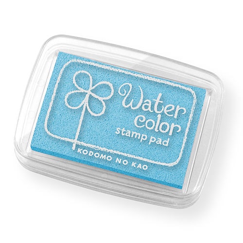 こどものかお　スタンプ用インク<br>ニューウォーターカラーS<br>ペールブルー