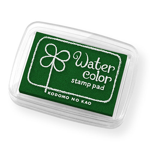こどものかお　スタンプ用インク<br>ニューウォーターカラーS<br>ビリジャン