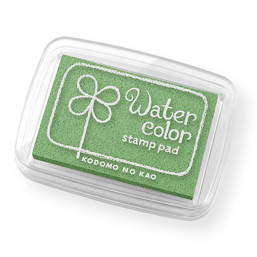こどものかお　スタンプ用インク<br>ニューウォーターカラーS<br>セージ