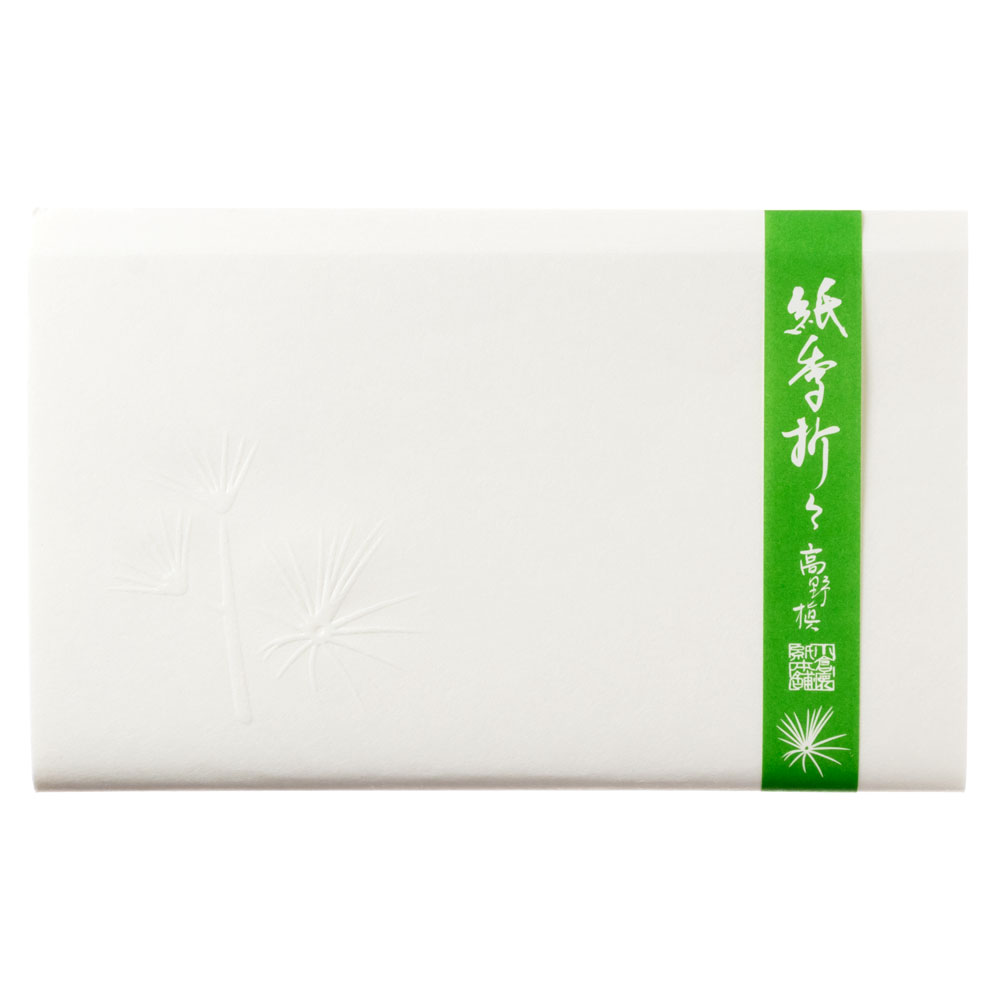 紙季折々の懐紙　高野槇　浮彫　30枚入　Kaishi|懐紙・懐紙入れ|和小物
