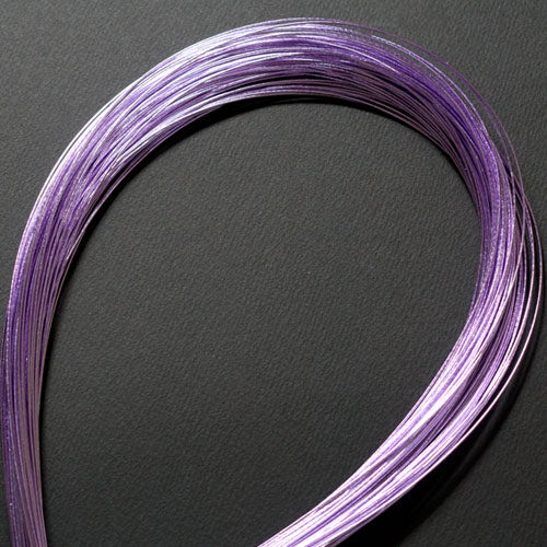 単色水引100本セット　光　藤 (MZH-10)　工作用・材料