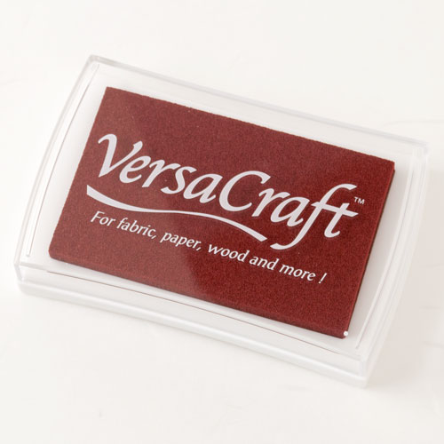 スタンプ用インク　バーサクラフト(VersaCraft)　ブリック (19942-156)　布用・顔料系水性インク　こどものかお　Stamp ink|はんこ・スタンプ|和柄ステーショナリー