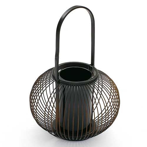 駿河竹千筋細工　花器　椿（塗り）　静岡県伝統工芸品　伝統工芸士・黒田英一 作　職人が竹ひごを組んで千筋にして作り上げられた花瓶　繊細で滑らかな曲線美|花器・花瓶|インテリア