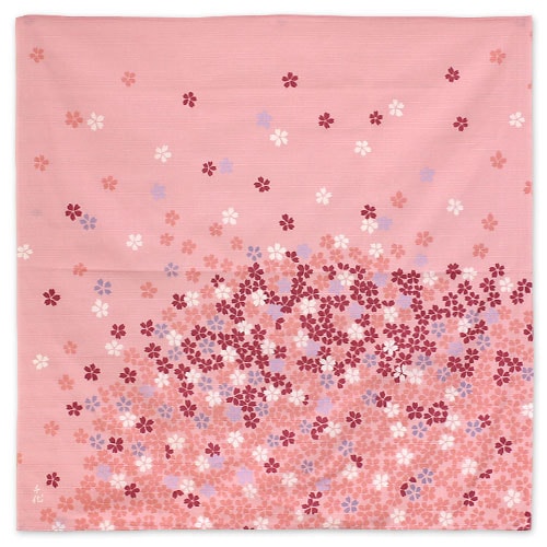 宇野千代　絹シルク毛布　140×210㎝　花柄　桜　新品 宇野千代 大判 ガーゼハンカチ（cm）流れ桜【宇野千代
