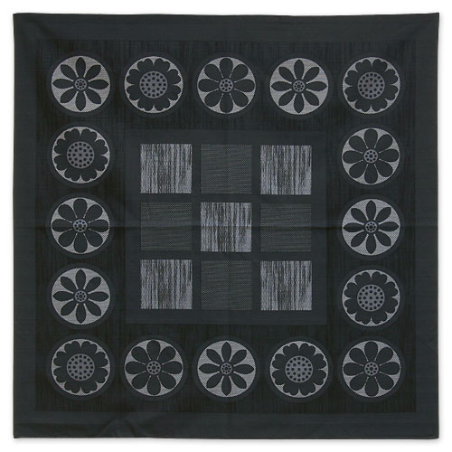 三巾風呂敷　蓮華　鼠　男性向け105cm幅綿ふろしき　Furoshiki for men  Wrapping cloth