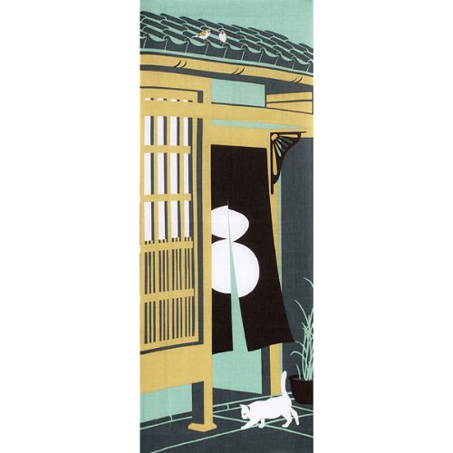 季節の彩るタペストリーに　飾り手拭い　町屋|手ぬぐい|和小物