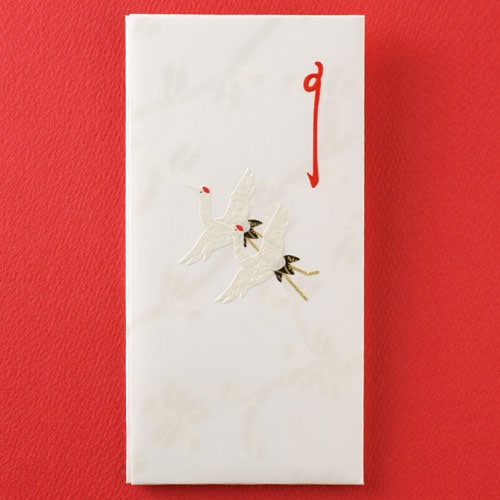 大直　切り絵のし袋　めおと鶴（１枚入）